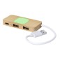 Norman - 1 Typ C Hub. 2 Hubs USB 2.0 | Bambus