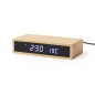 Islum - Chargeur Sans Fil 5W. Lumière à Intensité Réglable. Connexion USB | Bambou