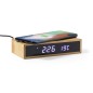 Islum - Chargeur Sans Fil 5W. Lumière à Intensité Réglable. Connexion USB | Bambou