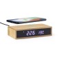 Islum - Chargeur Sans Fil 5W. Lumière à Intensité Réglable. Connexion USB | Bambou
