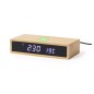 Islum - Chargeur Sans Fil 5W. Lumière à Intensité Réglable. Connexion USB | Bambou