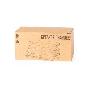 Zaphir - Sans Fil 10W. Connexion par Induction. Puissance Sonore 3Wx2. Batterie 1.200 mAh | Bambou
