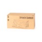 Zaphir - Sans Fil 10W. Connexion par Induction. Puissance Sonore 3Wx2. Batterie 1.200 mAh | Bambou