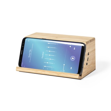 Zaphir - Sans Fil 10W. Connexion par Induction. Puissance Sonore 3Wx2.