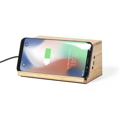 Zaphir - Sans Fil 10W. Connexion par Induction. Puissance Sonore 3Wx2.