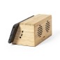 Zaphir - Sans Fil 10W. Connexion par Induction. Puissance Sonore 3Wx2. Batterie 1.200 mAh | Bambou