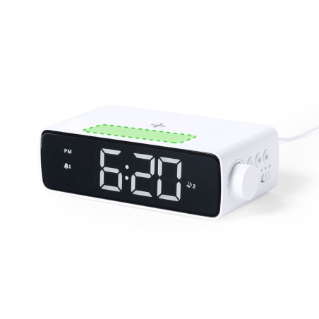 Fabirt - Lampe 36 Leds. Lumière à Intensité Réglable. Chargeur Sans Fil 10W. Connexion Bluetooth