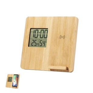 Fiory - Sans Fil 10W. Pile Bouton Incluse | Bambou