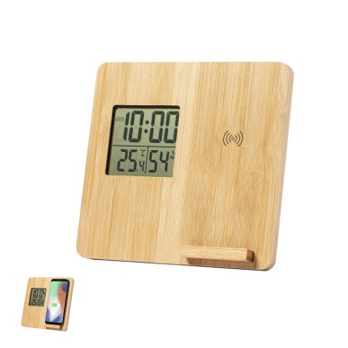 Fiory - Sans Fil 10W. Pile Bouton Incluse | Bambou