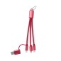 Frecles - Connexion Micro USB, Type C et Lightning 5V DC 2.4A | Aluminium Frecles - Connexion Micro USB, Type C et Lightning 5V DC 2.4A | Aluminium