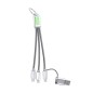 Frecles - Connexion Micro USB, Type C et Lightning 5V DC 2.4A | Aluminium Frecles - Connexion Micro USB, Type C et Lightning 5V DC 2.4A | Aluminium