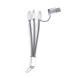 Frecles - Connexion Micro USB, Type C et Lightning 5V DC 2.4A | Aluminium Frecles - Connexion Micro USB, Type C et Lightning 5V DC 2.4A | Aluminium
