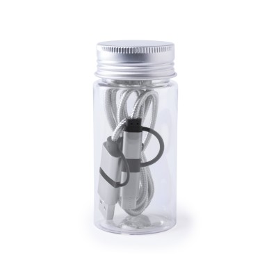 Trentex - Anschluss Micro USB, Typ C und Lightning 5V DC 2.4A | Alumin
