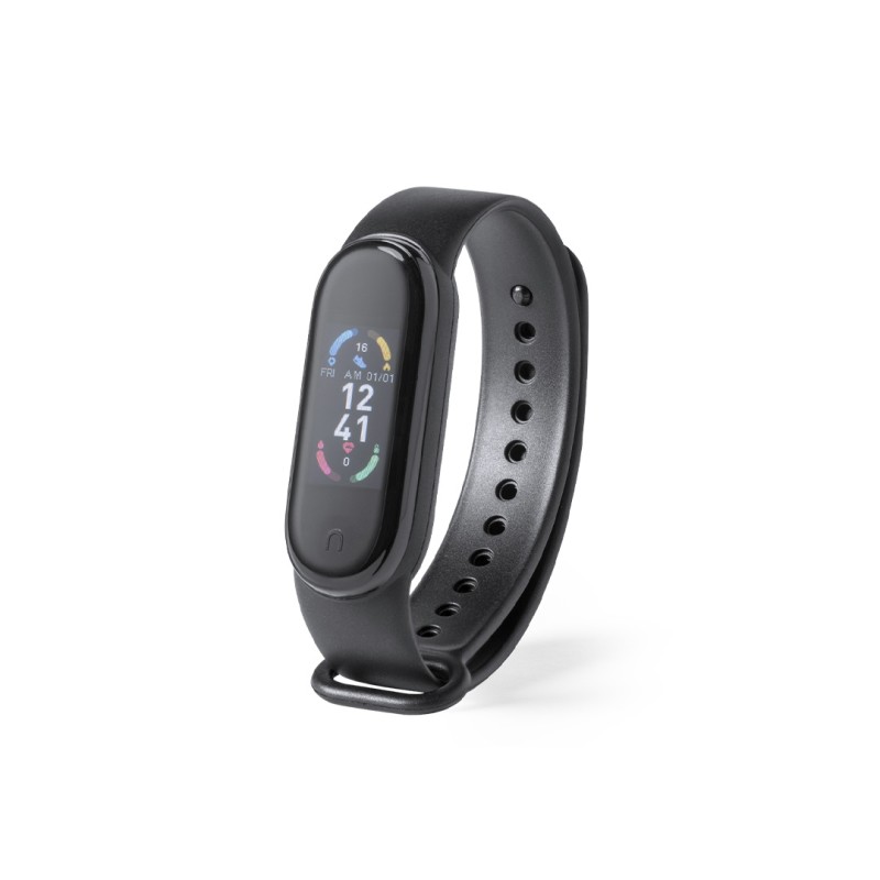 Selkos - Bluetooth Anschluss. 0,96" TFT Screen. Batterie 90 mAh | TPU Armband