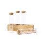 Tumber - 4 Pièces. 70 ml | Verre Borosilicate/ Bambou/ Liège Tumber - 4 Pièces. 70 ml | Verre Borosilicate/ Bambou/ Liège