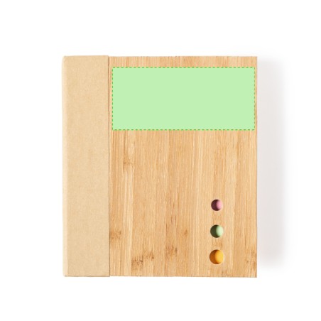 Kokil - 115 Haftnotizen 6,5 x 9,5 cm. 115 Mini Haftnotizen 4 x 5 cm. 420 Mini Haftnotizen 1,2 x 4,2 cm | Bambus