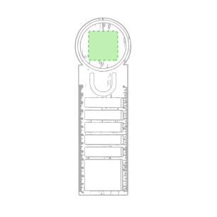 Tecin - 13 cm und 5". 25 Haftnotizen 4 x 4,45 cm. 125 Mini Haftnotizen 1,2 x 4,5 cm | Bambus