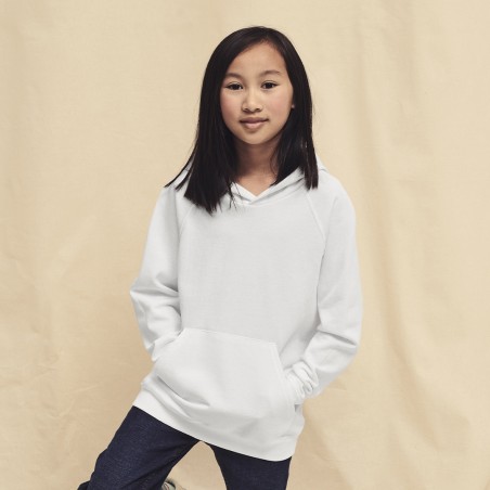 Lightweight Hooded S - 80% Coton/ 20% Polyester 240 g/ m2