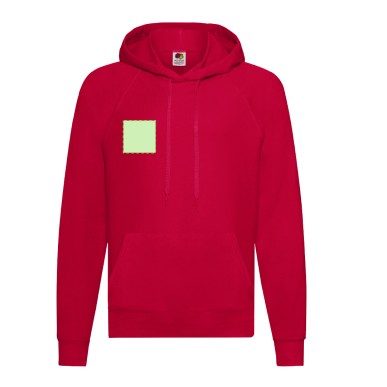 Lightweight Hooded S - 80% Coton/ 20% Polyester 240 g/ m2