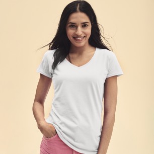 Iconic V-Neck - 100% Coton Peigné Ring Spun 140 g/ m2