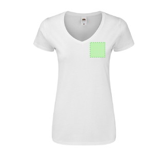 Iconic V-Neck - 100% Coton Peigné Ring Spun 140 g/ m2