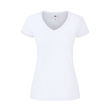 Iconic V-Neck - 100% Coton Peigné Ring Spun 140 g/ m2