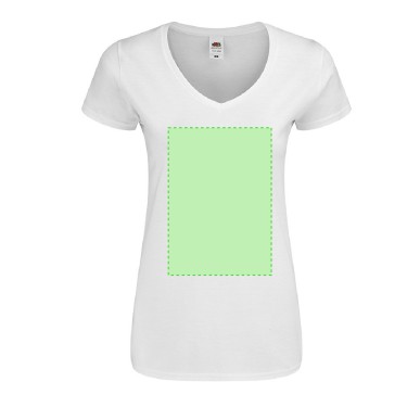 Iconic V-Neck - 100% Coton Peigné Ring Spun 140 g/ m2