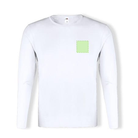 Iconic Long Sleeve T - 100% Coton Peigné Ring Spun 140 g/ m2