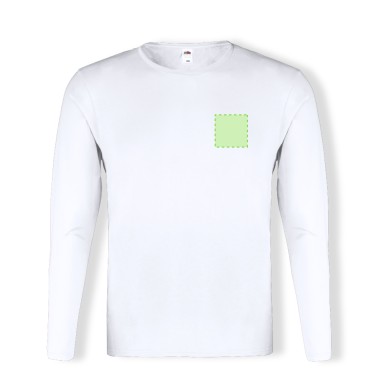 Iconic Long Sleeve T - 100% Coton Peigné Ring Spun 140 g/ m2