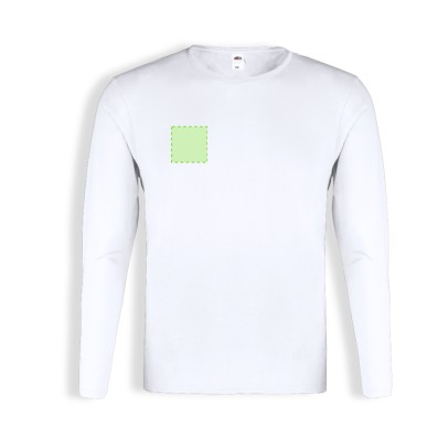 Iconic Long Sleeve T - 100% Coton Peigné Ring Spun 140 g/ m2