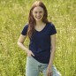 Iconic V-Neck - 100% Coton Peigné Ring Spun 150 g/ m2 Iconic V-Neck - 100% Coton Peigné Ring Spun 150 g/ m2