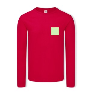 Iconic Long Sleeve T - 100% Coton Peigné Ring Spun 150 g/ m2