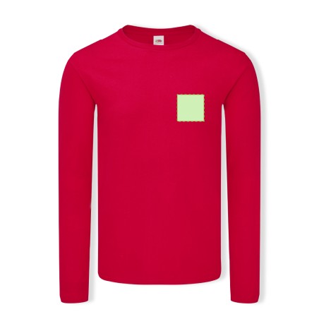 Iconic Long Sleeve T - 100% Coton Peigné Ring Spun 150 g/ m2