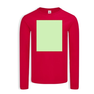 Iconic Long Sleeve T - 100% Coton Peigné Ring Spun 150 g/ m2