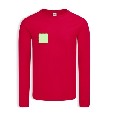 Iconic Long Sleeve T - 100% Coton Peigné Ring Spun 150 g/ m2