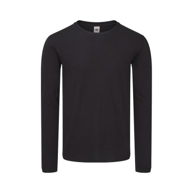Iconic Long Sleeve T - 100% Coton Peigné Ring Spun 150 g/ m2