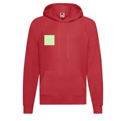 Lightweight Hooded S - 80% Coton/ 20% Polyester 240 g/ m2
