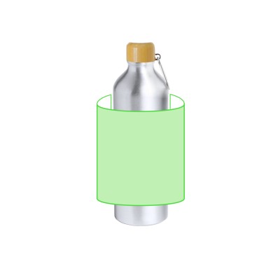 Hetien - 800 ml | Aluminium/ Bambus