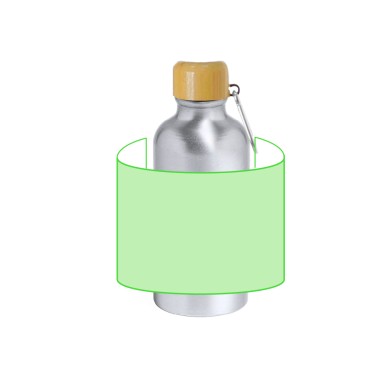 Yorix - 400 ml | Aluminium/ Bambus