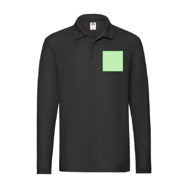 Premium Long Sleeve - 100% Coton Piqué 180 g/ m2