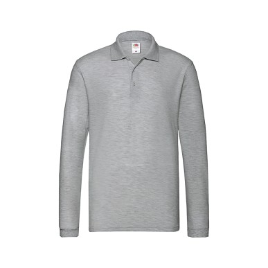 Premium Long Sleeve - 100% Coton Piqué 180 g/ m2