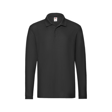 Premium Long Sleeve - 100% Coton Piqué 180 g/ m2