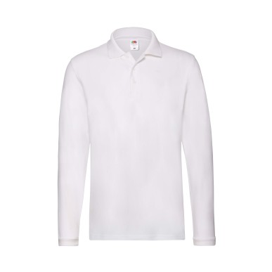 Premium Long Sleeve - 100% Coton Piqué 180 g/ m2
