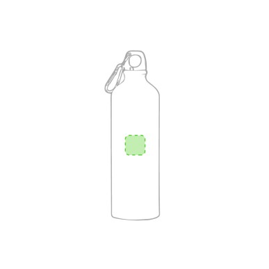 Cloister - Bidon Aluminium 800 ml. Serviette Absorbante Microfibre 160