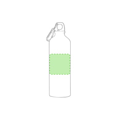 Cloister - Bidon Aluminium 800 ml. Serviette Absorbante Microfibre 160