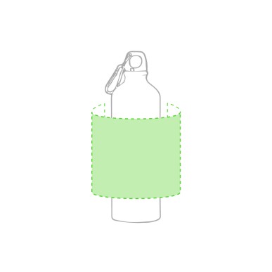 Cloister - Bidon Aluminium 800 ml. Serviette Absorbante Microfibre 160