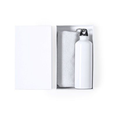 Cloister - Bidon Aluminium 800 ml. Serviette Absorbante Microfibre 160