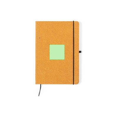 Tefan - Hardcover-Abdeckung. 100 Blätter | Reclycling Leder