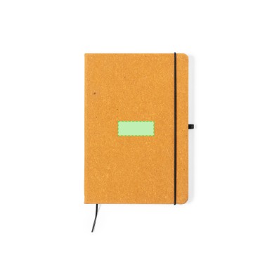 Tefan - Hardcover-Abdeckung. 100 Blätter | Reclycling Leder