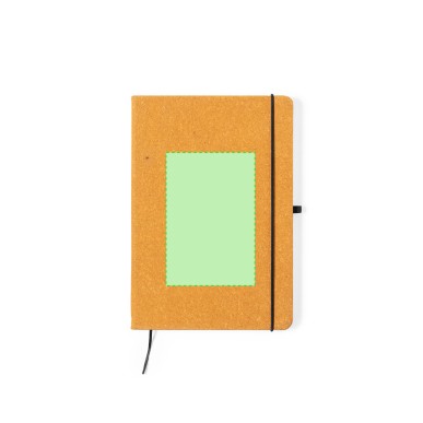 Tefan - Hardcover-Abdeckung. 100 Blätter | Reclycling Leder
